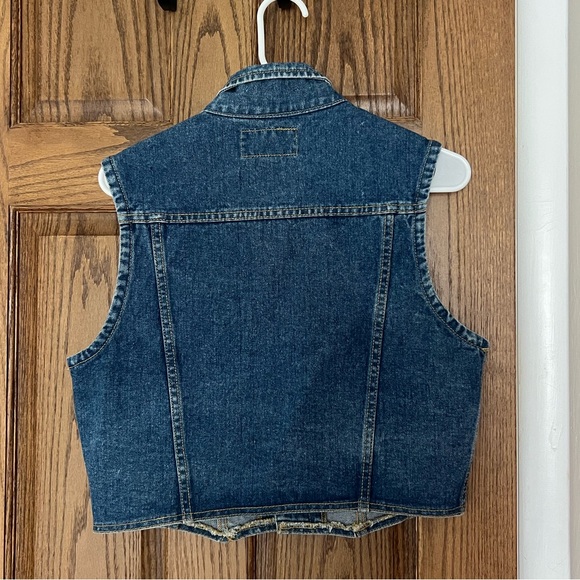 Vintage Breaker Jeans Denim Vest - Picture 4 of 4